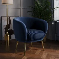 Bella Velvet Cocktail Chair -Online Furniture Store 30852040