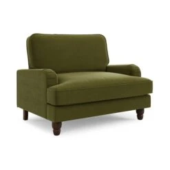 Beatrice Matte Velvet Snuggle Single Sofa Bed -Online Furniture Store 30853799 alt06