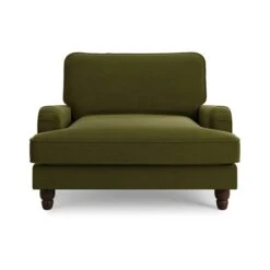 Beatrice Matte Velvet Snuggle Single Sofa Bed -Online Furniture Store 30853799 alt07