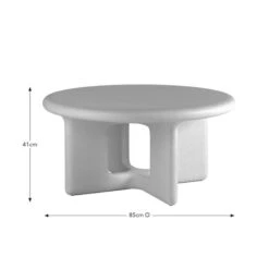 Rue Concrete Coffee Table 25 Rue Concrete Coffee Table -Online Furniture Store 30856210 alt09