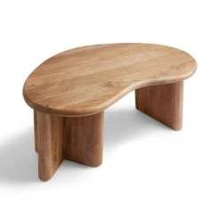 Ludo Kidney Shaped Coffee Table, Mango Wood 21 Ludo Kidney Shaped Coffee Table, Mango Wood -Online Furniture Store 30856714 alt04