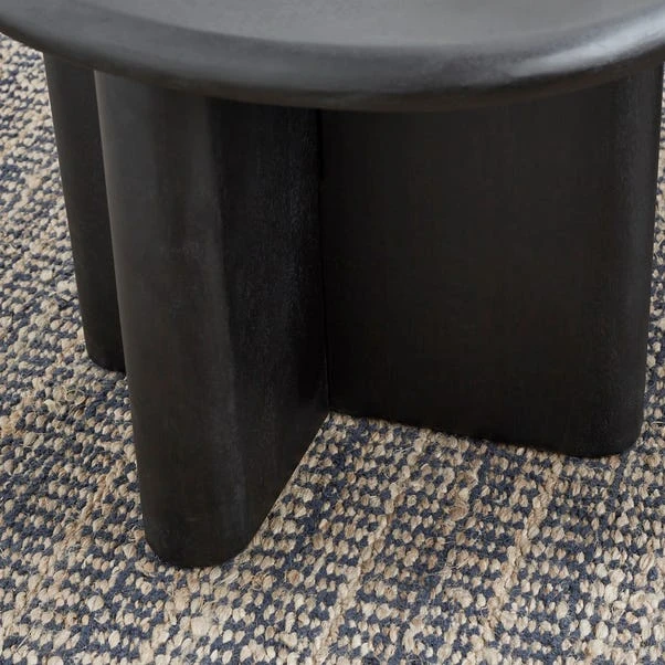 Ludo Kidney Shaped Coffee Table, Mango Wood 5 Ludo Kidney Shaped Coffee Table, Mango Wood - Image 3