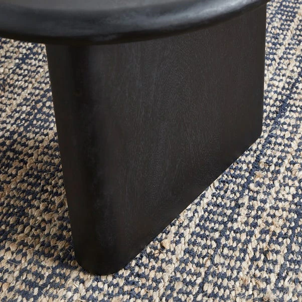 Ludo Kidney Shaped Coffee Table, Mango Wood 6 Ludo Kidney Shaped Coffee Table, Mango Wood - Image 4