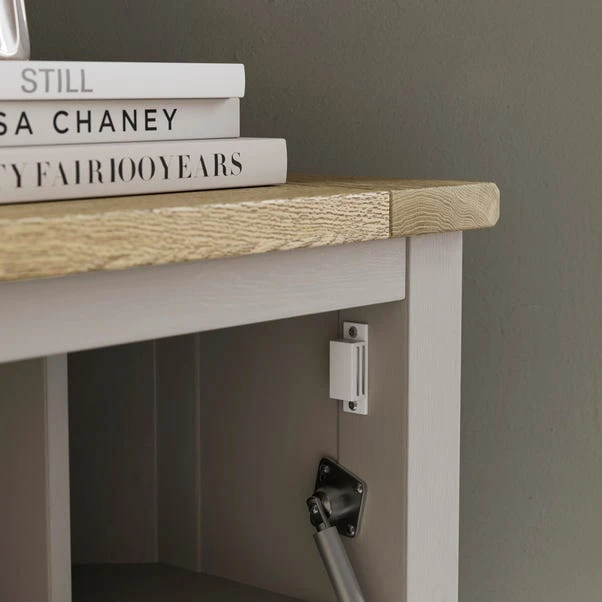 Olney Corner Hideaway Desk, Stone 8 Olney Corner Hideaway Desk, Stone - Image 6