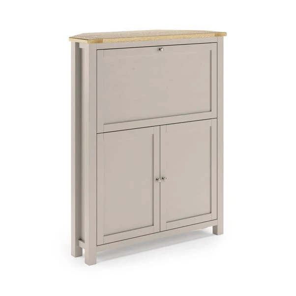 Olney Corner Hideaway Desk, Stone 10 Olney Corner Hideaway Desk, Stone - Image 8