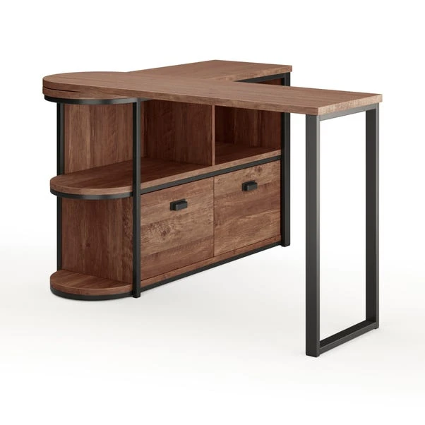 Fulton Pine Swivel Desk 9 Fulton Pine Swivel Desk - Image 7