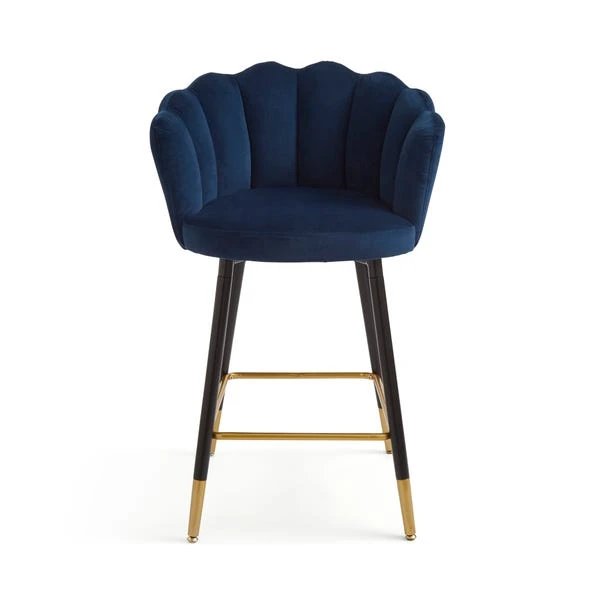 Vivian Counter Height Bar Stool, Velvet 21 Vivian Counter Height Bar Stool, Velvet - Image 19