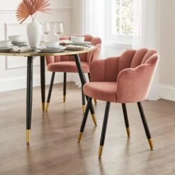 Vivian Velvet Dining Chair -Online Furniture Store 30857290
