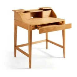 Knowle Compact Pull Out Oak Desk -Online Furniture Store 30857469 alt08