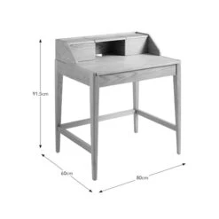 Knowle Compact Pull Out Oak Desk -Online Furniture Store 30857469 alt09