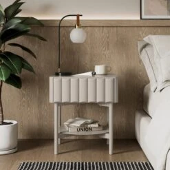 Alita 1 Drawer Bedside Table -Online Furniture Store 30857625