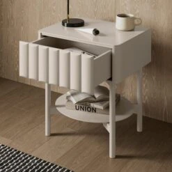 Alita 1 Drawer Bedside Table -Online Furniture Store 30857625 alt02