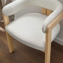Lovato Dining Chair, Boucle -Online Furniture Store 30857638 alt02