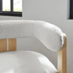 Lovato Dining Chair, Boucle -Online Furniture Store 30857638 alt03