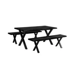 Ezra 6 Seater Rectangular Dining Table With 2 Benches 35 Ezra 6 Seater Rectangular Dining Table With 2 Benches -Online Furniture Store 30857949 alt03