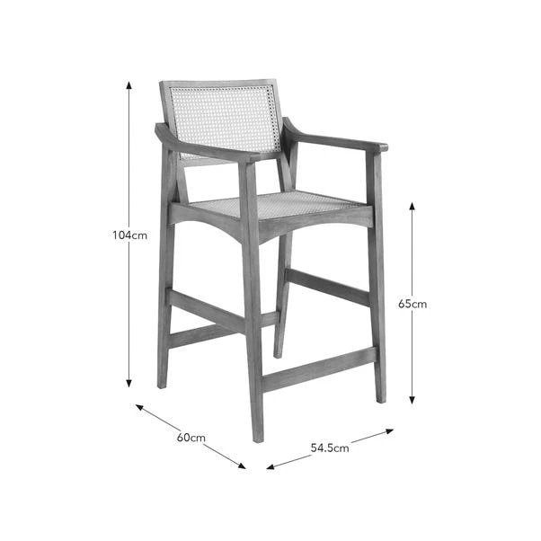 Giselle Carver Bar Stool 9 Giselle Carver Bar Stool - Image 7