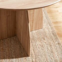 Effy 4 Seater Round Dining Table, Wood Effect -Online Furniture Store 30859047 alt02