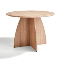 Effy 4 Seater Round Dining Table, Wood Effect -Online Furniture Store 30859047 alt03