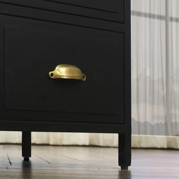 Fenway 4 Drawer Chest, Black 6 Fenway 4 Drawer Chest, Black - Image 4