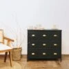 Fenway 3 Drawer Chest, Black -Online Furniture Store 30859238