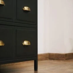 Fenway 3 Drawer Chest, Black -Online Furniture Store 30859238 alt07