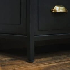 Fenway 3 Drawer Chest, Black -Online Furniture Store 30859238 alt08