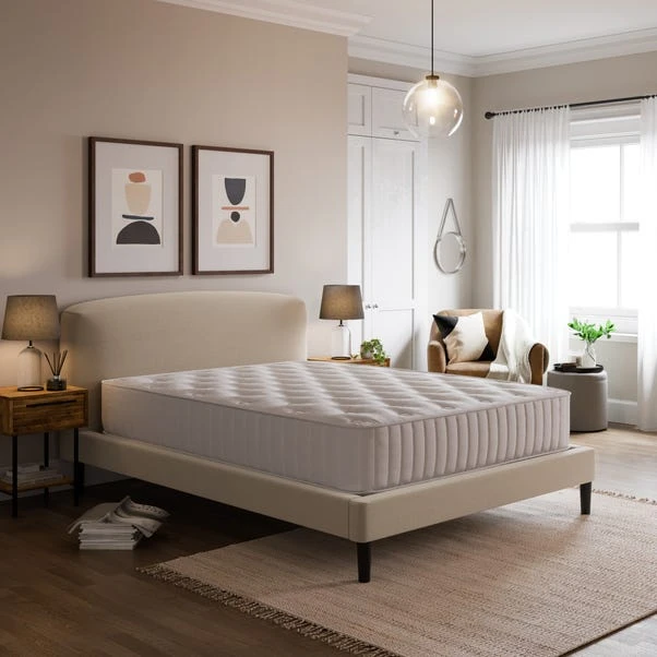 Modern Curved Upholstered Bed Frame 5 Modern Curved Upholstered Bed Frame - Image 3