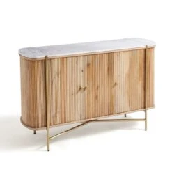 Alina Fluted Large Sideboard, Mango Wood -Online Furniture Store 30859815 alt05