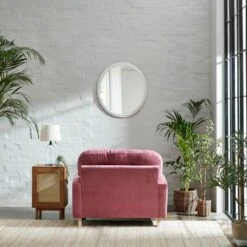 Martha Vintage Soft Chenille Snuggle Chair -Online Furniture Store 30861314 alt04