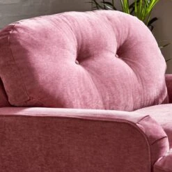 Martha Vintage Soft Chenille Snuggle Chair -Online Furniture Store 30861314 alt05