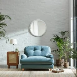 Martha Vintage Soft Chenille Snuggle Chair -Online Furniture Store 30861317 alt01