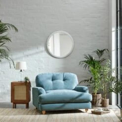 Martha Vintage Soft Chenille Snuggle Chair -Online Furniture Store 30861317 alt02