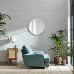 Martha Vintage Soft Chenille Snuggle Chair -Online Furniture Store 30861317 alt03