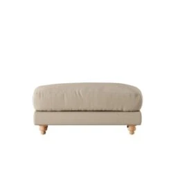 Martha Vintage Velvet Footstool -Online Furniture Store 30861325 alt04