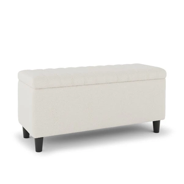 Alara Teddy End Of Bed Storage Ottoman 8 Alara Teddy End Of Bed Storage Ottoman - Image 6