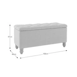 Arriana Woven End Of Bed Storage Ottoman -Online Furniture Store 30864180 alt09