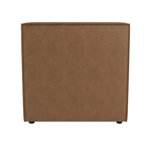 Modular Arne Faux Leather Armless Piece 7 Modular Arne Faux Leather Armless Piece - Image 5