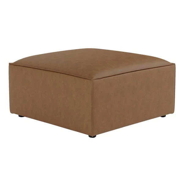 Modular Arne Faux Leather Footstool 4 Modular Arne Faux Leather Footstool - Image 2