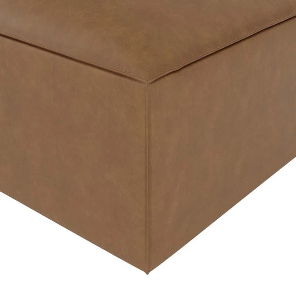 Modular Arne Faux Leather Footstool 6 Modular Arne Faux Leather Footstool - Image 4