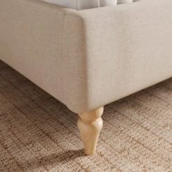 Arriana Ottoman Chesterfield Bed Frame, Woven Fabric -Online Furniture Store 30864266 alt02