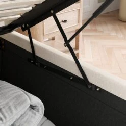 Arriana Ottoman Chesterfield Bed Frame, Woven Fabric -Online Furniture Store 30864266 alt03