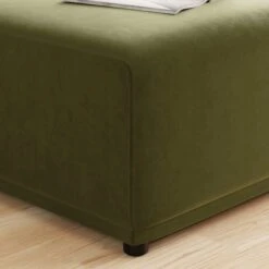 Modular Cruz Velvet Footstool -Online Furniture Store 30864274 alt02
