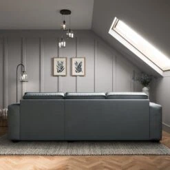 Claude Tonal Chenille Corner Chaise Sofa -Online Furniture Store 30866089 alt02