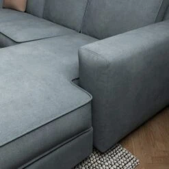 Claude Tonal Chenille Corner Chaise Sofa -Online Furniture Store 30866089 alt03