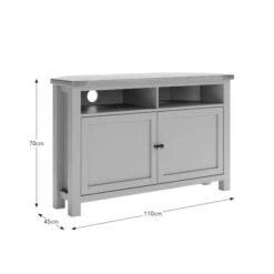 Olney High Corner TV Unit, Stone For TVs Up To 50" -Online Furniture Store 30866565 alt09