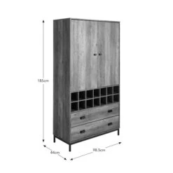 Fulton Kitchen Larder Unit, Pine Effect -Online Furniture Store 30867472 alt09