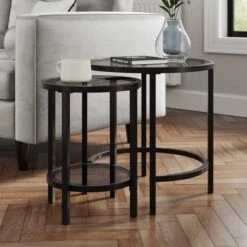 Sofia Glass Nest Of Tables 40 Sofia Glass Nest Of Tables -Online Furniture Store 30868716
