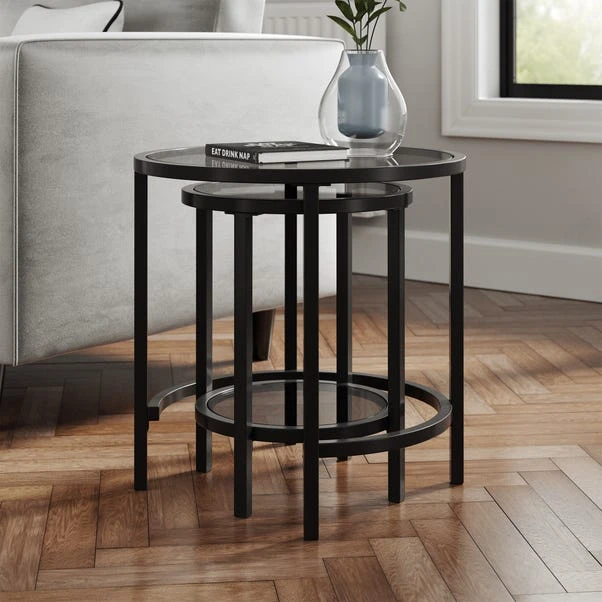 Sofia Glass Nest Of Tables 22 Sofia Glass Nest Of Tables - Image 20