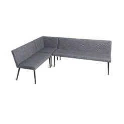 Montreal Corner Dining Bench, Grey Faux Leather -Online Furniture Store 30868842 alt06