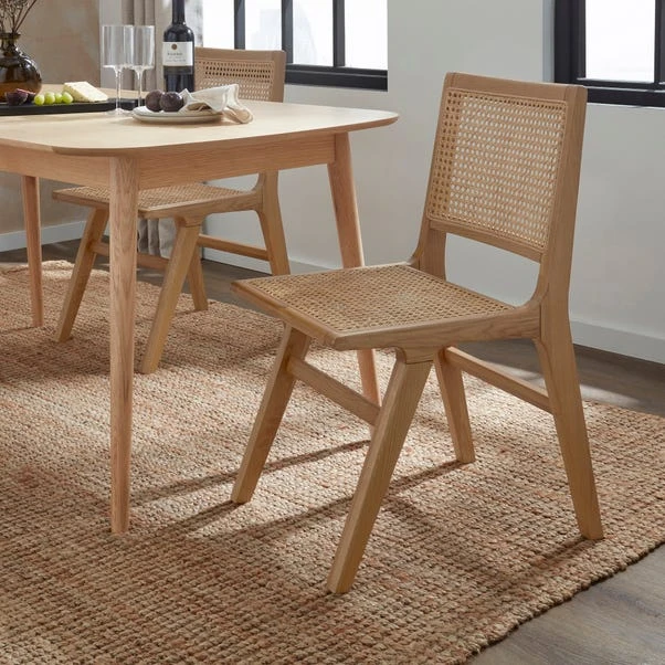 Adrielle Dining Chair, Oak 3 Adrielle Dining Chair, Oak